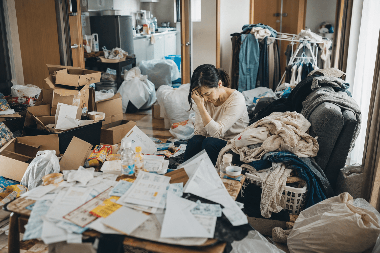 ゴミ屋敷ができてしまう主な原因