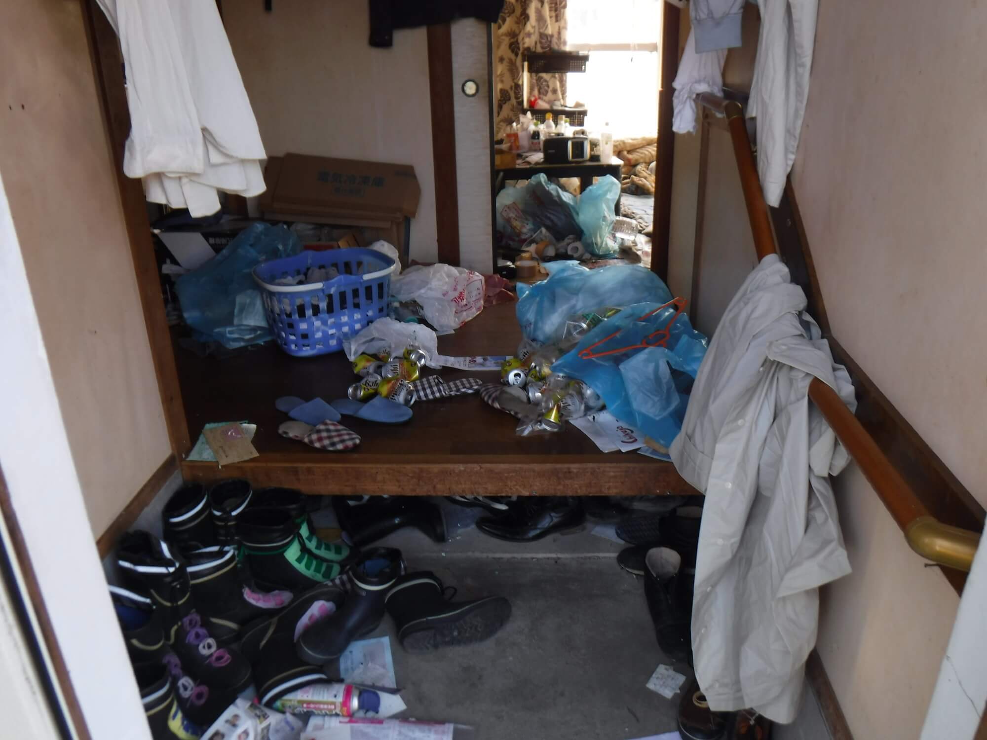 効率が良い汚部屋掃除の順番