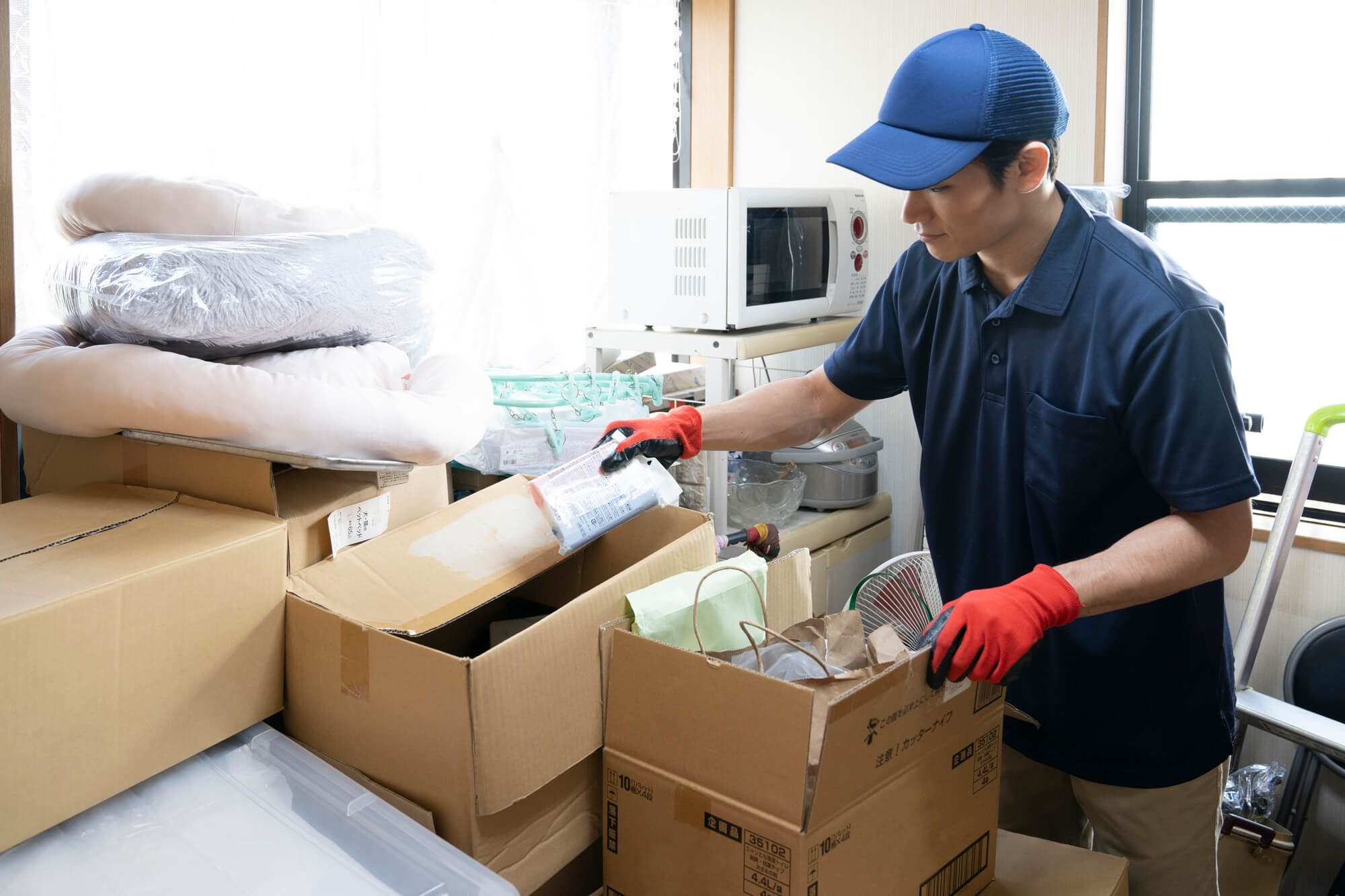 片付け業者に依頼するのもおすすめ