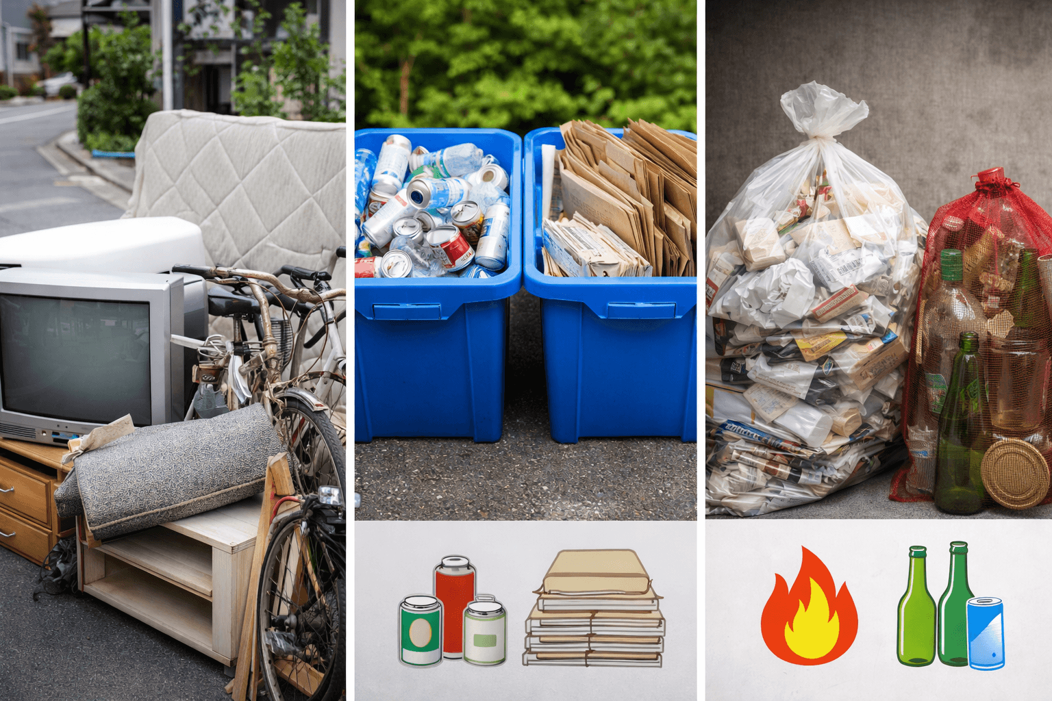 大田区の粗大ごみ・分別ルール