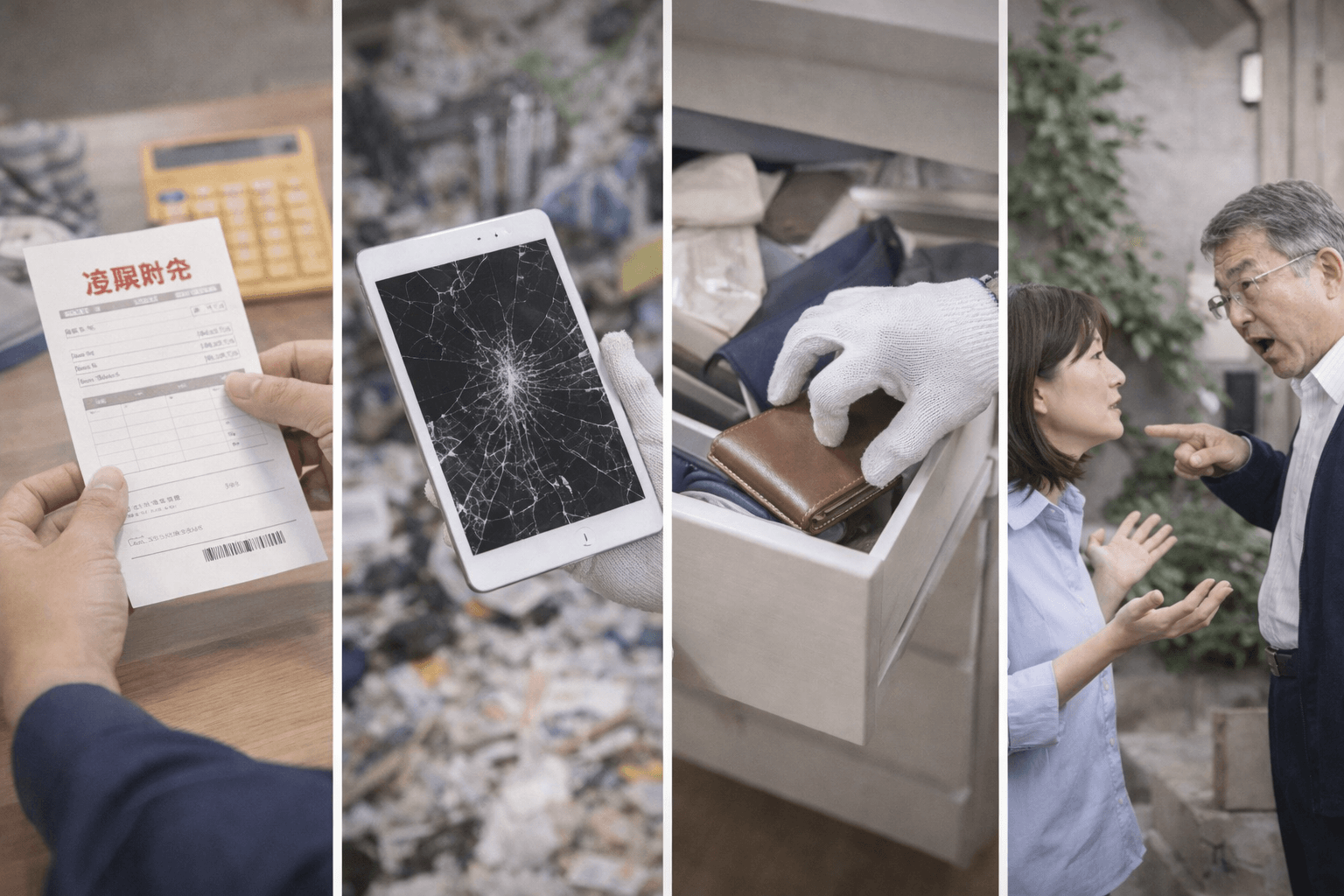 ゴミ屋敷片付けでよくあるトラブル