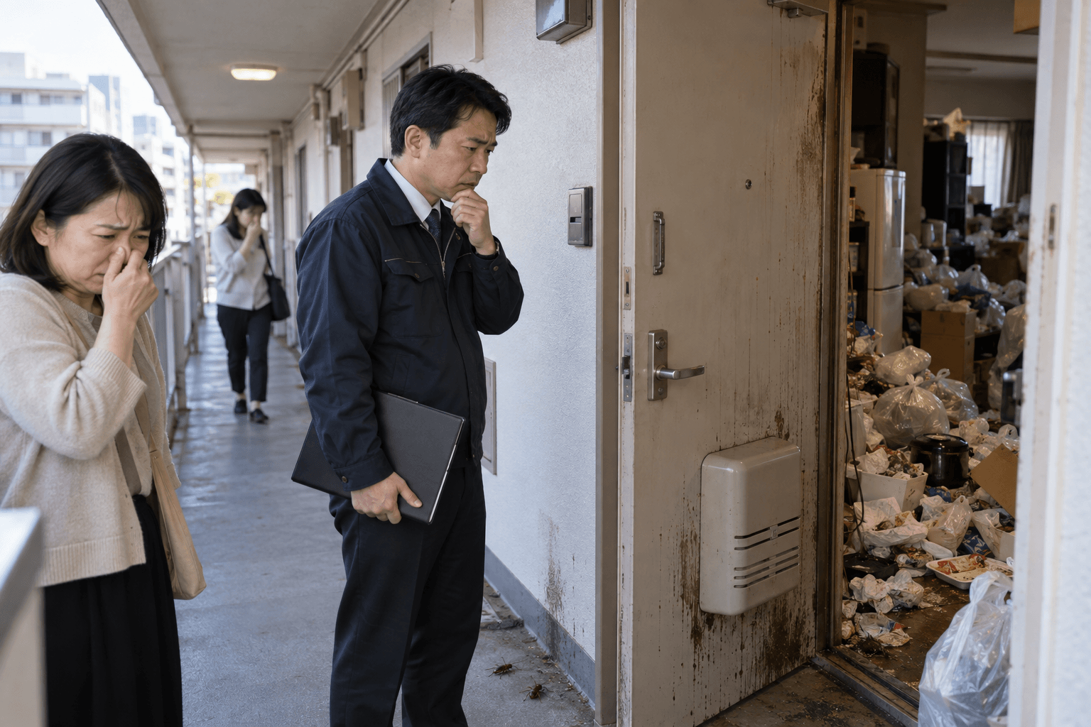 賃貸アパートがゴミ屋敷になったとき大家が抱えるリスク