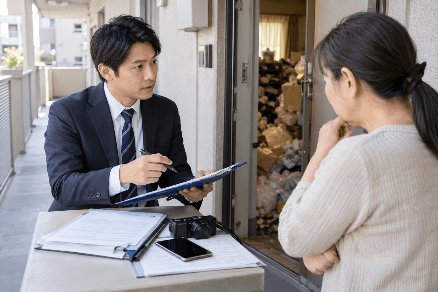 アパートのゴミ屋敷に気づいたら大家がまずすべき初期対応